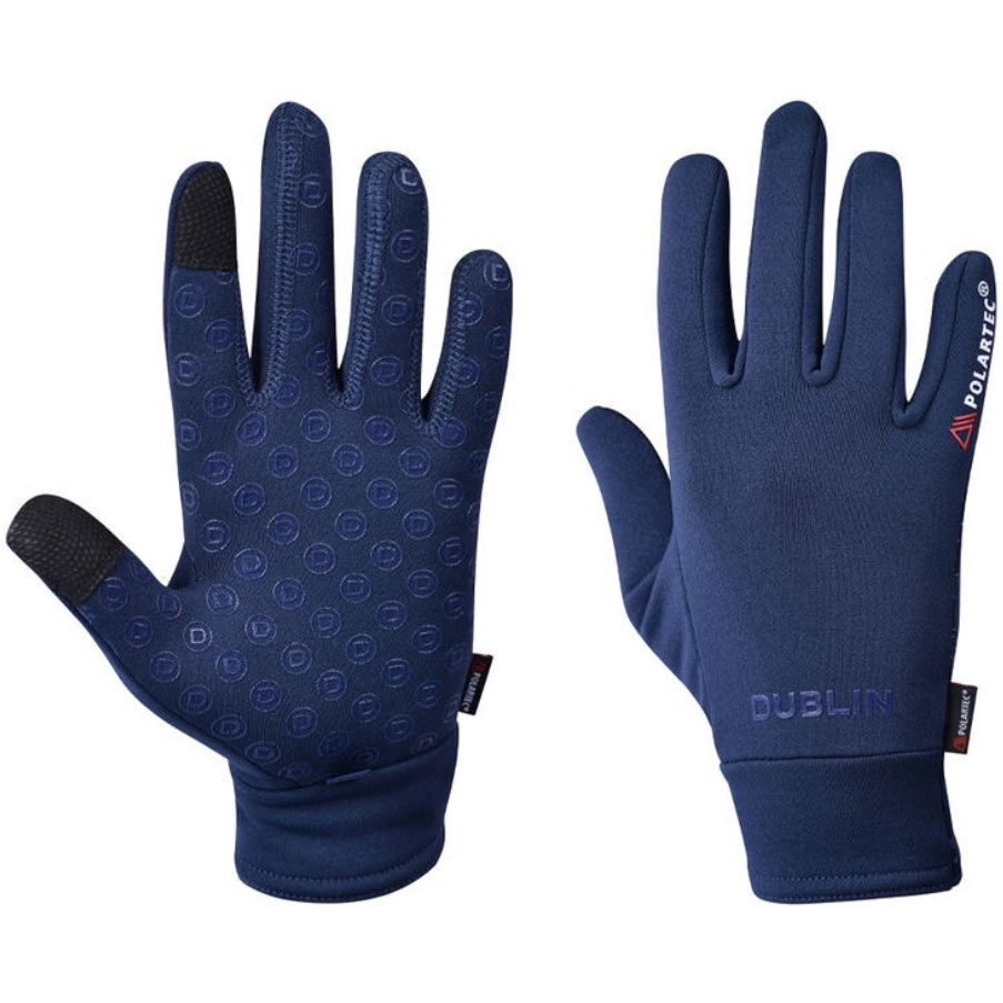 2025 Dublin Polartec Fleece Reiten Handschuhe 1022304 - Navy